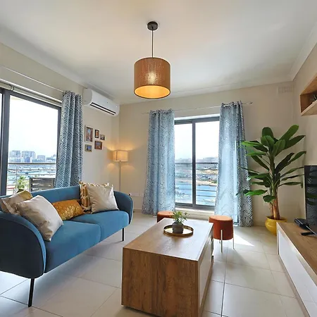 Seafront Beautiful 3 Bedroom With Balcony Kdou1-1 Gzira Exterior photo